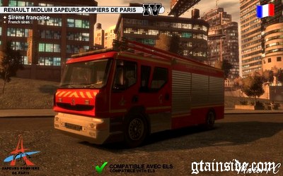 Renault Midlum Sapeurs Pompiers de Paris